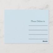 おもしろいサンキューストライプ ポストカード (裏面)