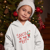 おもしろいサンタは私のBFFクリスマスレッドはっきりしたテキスト