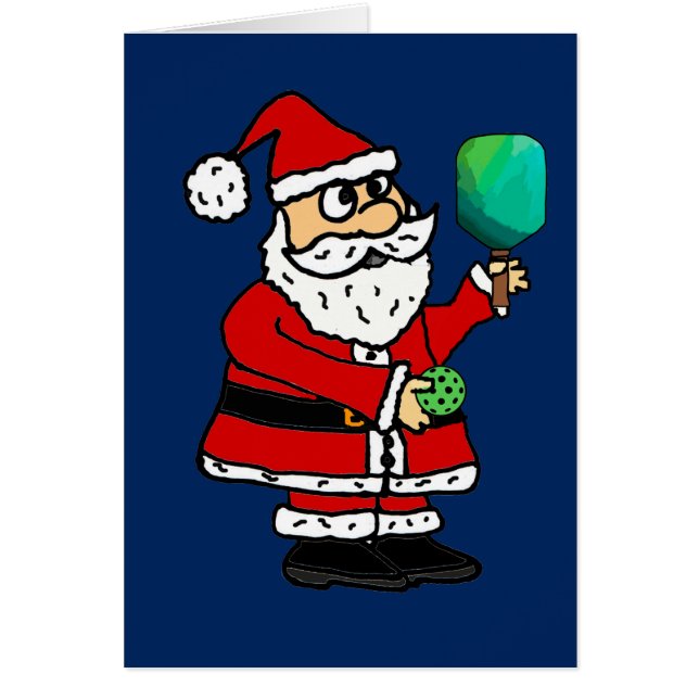 おもしろいサンタクロースの遊ピックボール・クリスマス (正面)