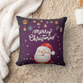おもしろいサンタメリークリスマス2022 クッション (ブランケット)