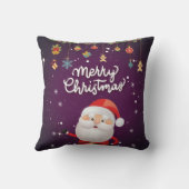おもしろいサンタメリークリスマス2022 クッション (裏面)