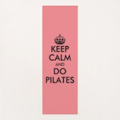 おもしろいサン保ゴピンクヨガマットを敷き詰めておく ヨガマット (正面)