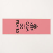 おもしろいサン保ゴピンクヨガマットを敷き詰めておく ヨガマット (正面(横))