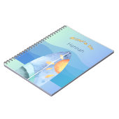 おもしろいサーフアップ ノートブック (左側)