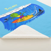 おもしろいサーフィン シェルパブランケット (3/4)