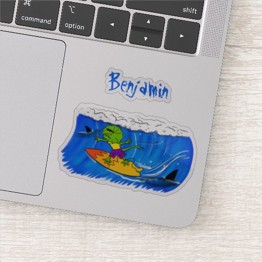 おもしろいサーフィン シール (詳細)