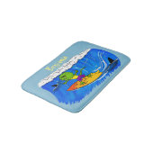 おもしろいサーフィン バスマット (アングル)