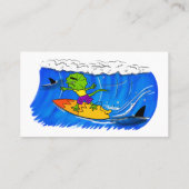 おもしろいサーフィン 名刺 (裏面)