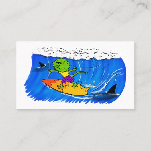 おもしろいサーフィン 名刺 (裏面)