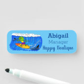 おもしろいサーフィン 名札 (インサイチュ)