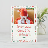 おもしろいサ親愛タ写真クリスマス シーズンカード (スタンド正面)