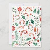 おもしろいサ親愛タ写真クリスマス シーズンカード (裏面)