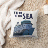 おもしろいザシークルーズ クッション (ブランケット)