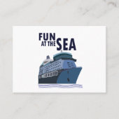 おもしろいザシークルーズ 名刺 (正面)