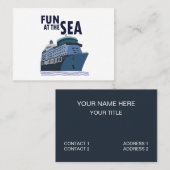 おもしろいザシークルーズ 名刺 (正面/裏面)