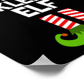 おもしろいザピックボール小妖精や小人クリスマスマッチングファミリーP ポスター (角)