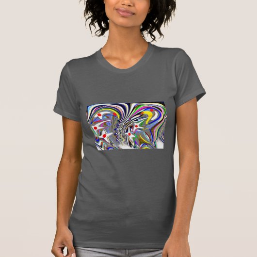 おもしろいシェイプ Tシャツ (正面)