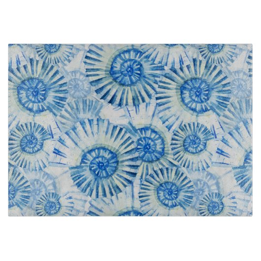 おもしろいシェルパターン カッティングボード (正面)