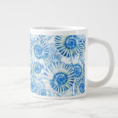 おもしろいシェルパターン ジャンボコーヒーマグカップ (右)