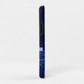 おもしろいシックパーソナライズされたブルー紙吹雪 Case-Mate iPhoneケース (裏面/右)