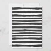 おもしろいシャルボードドードルダブルお祝い誕生日 招待状 (裏面)