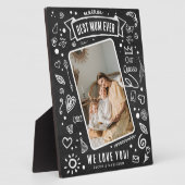 おもしろいシャルボードドードルフォトマ最高のム・エバー フォトプラーク (側面)