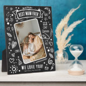 おもしろいシャルボードドードルフォトマ最高のム・エバー フォトプラーク (側面)