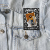 おもしろいシャルボードドードル写真卒業 缶バッジ (インサイチュ)