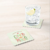 おもしろいシンコデマヨパーティー ペーパーコースター (インサイチュ)