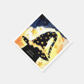 おもしろいシンプルウィザード誕生日 スタンダードカクテルナプキン (角)