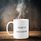 おもしろいシンプルモダン コーヒーマグカップ