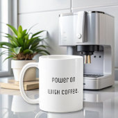 おもしろいシンプルモダン コーヒーマグカップ
