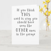 おもしろいシンプル誕生日カード カード (黄色い花)