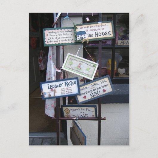 おもしろいシンボルや象徴 ポストカード (正面)