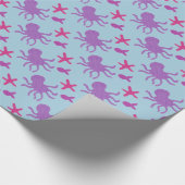 おもしろいシークリーチャーラッピング紙 ラッピングペーパー (角)