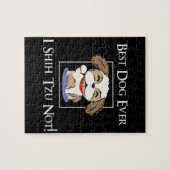 おもしろいシーズー(犬)図 ジグソーパズル (横)