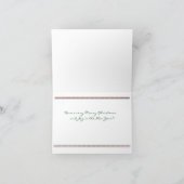 おもしろいシープクリスマスカード シーズンカード (内部)