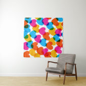 おもしろいシームレスヴィンテージのハートバックグラウンドをpretに タペストリー (インサイチュ(横))