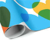 おもしろいシームレスヴィンテージのハートバックグラウンドをpretに ラッピングペーパー (ロールコーナー)