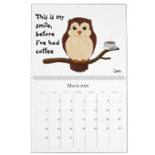 おもしろいシールデザイン – 大きなカレンダー カレンダー (3月 2026)