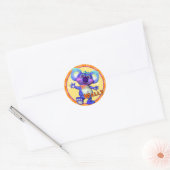 おもしろいシール ラウンドシール (封筒)