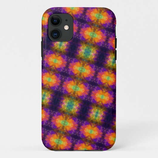 おもしろいジカラフルオメトリパターンCase-Mate iPhone CA Case-Mate iPhoneケース (裏面)