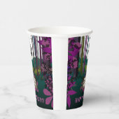 おもしろいジプリンパープルピンクフォレストガールアドベンチャー 紙コップ (右)