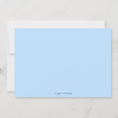 おもしろいジャングルサファリ子供の誕生日招待状 招待状 (裏面)