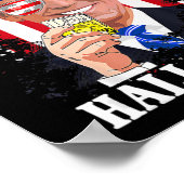 おもしろいジョーバイデン氏ハッピーハローウィン7月の混乱 ポスター (角)