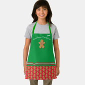 おもしろいジンガーブレッドホリデーエプロン エプロン (インサイチュ)