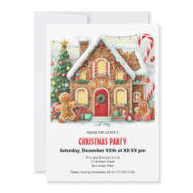 おもしろいジンジャーブレッドハウスクリスマスパーティー