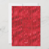 おもしろいジンジャーブレッドハウスクリスマスパーティー シーズンカード (裏面)