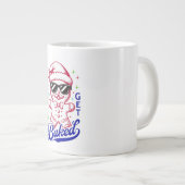 おもしろいジンジャーブレッドマン- Let's Get 焼いた ジャンボコーヒーマグカップ (正面右)