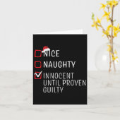 おもしろいスいけなクリスマスファミリーパジャマメンズ カード (黄色い花)